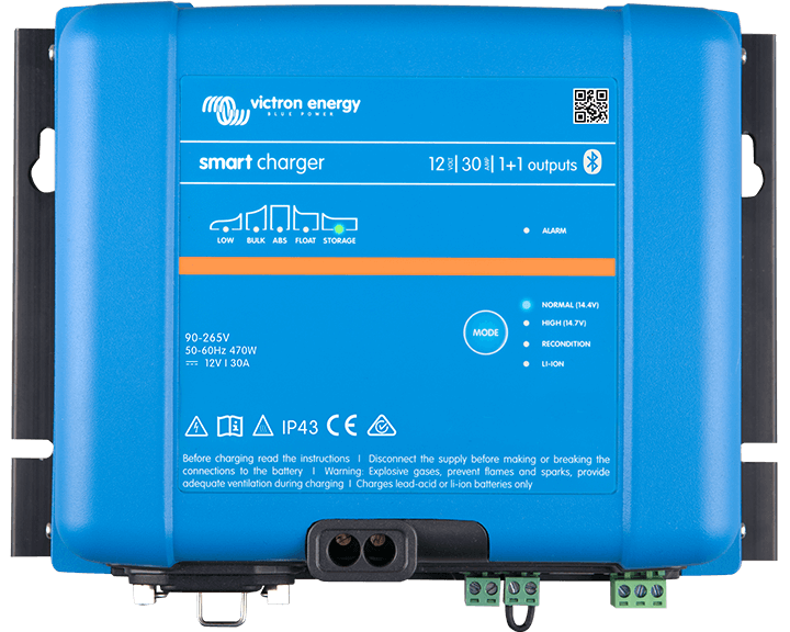 Smart IP43 Charger 24/25(1+1) 120-240V