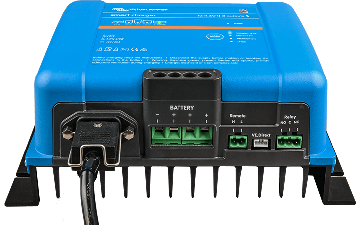 Smart IP43 Charger 24/25(1+1) 120-240V