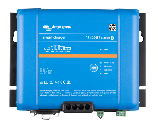 Smart IP43 Charger 24/25(1+1) 120-240V