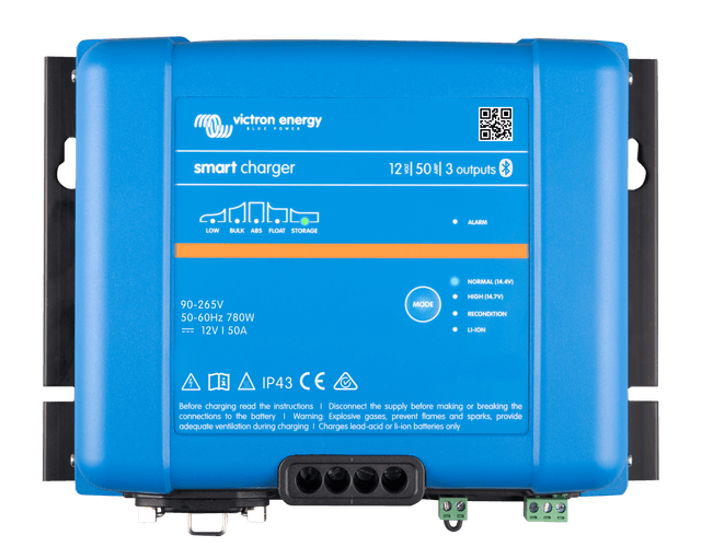 Smart IP43 Charger 24/25(1+1) 120-240V