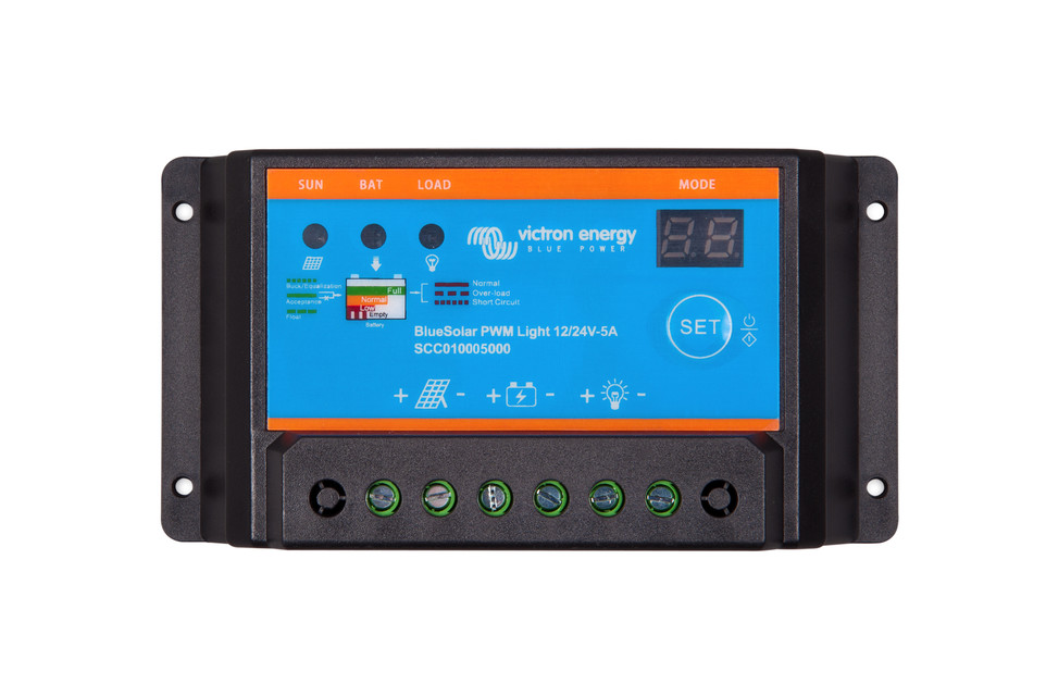 BlueSolar PWM-Light Charge Controller 12/24V-10A