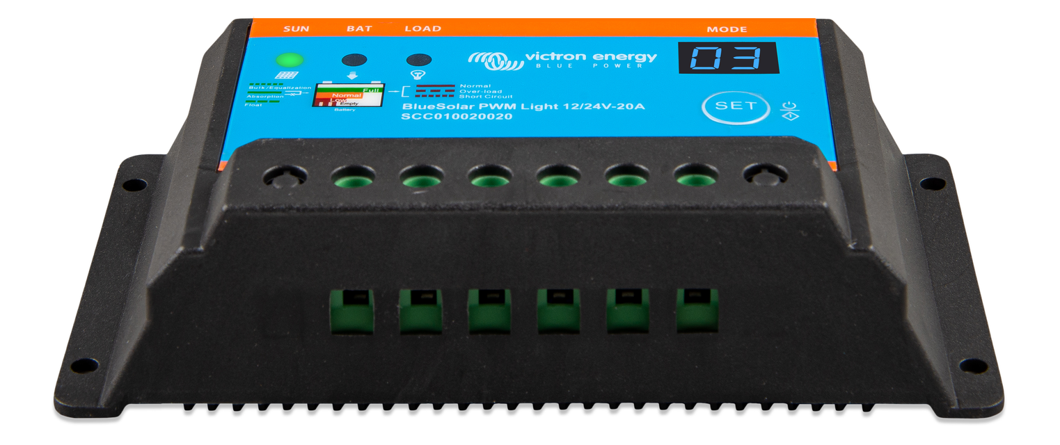 BlueSolar PWM-Light Charge Controller 12/24V-20A