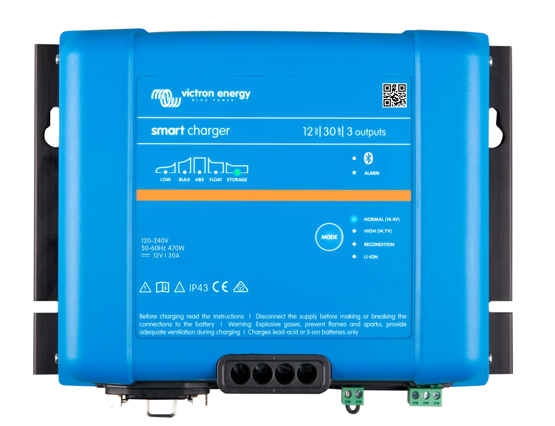 Phoenix Smart IP43 Charger 12/30 (3) 120/240V