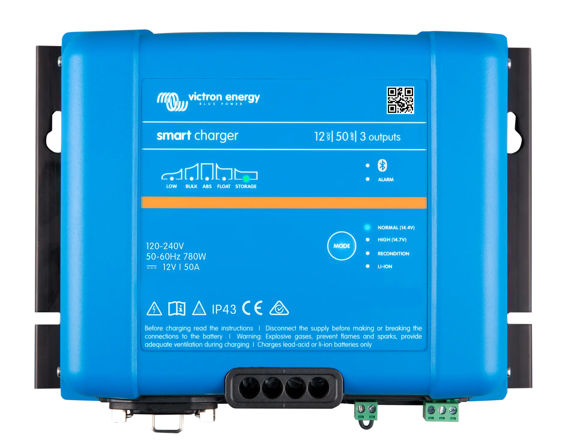 Phoenix Smart IP43 Charger 12/50 (3) 120/240V
